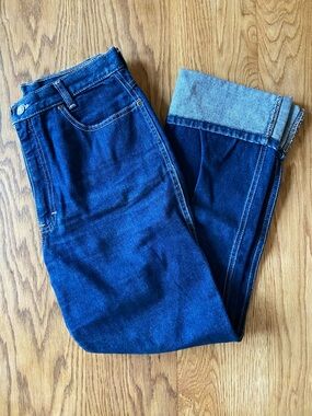 Women’s Calvin Klein Dark Blue Denim Jeans